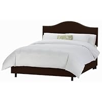 Skyline Furniture North Avenue Upholstered Bed with Nail-Button Trim