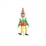 Alexander Taron 1555 Wooden Pinocchio Jumping Jack Toy