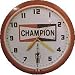 Champion Spark Plug Neon 20" Wall Clock Made In USA New