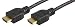 BIGtec High Speed 0,5m HDMI Kabel FULL HD 1080p 0,5 m 0,50m St/St vergoldet / schwarz HDMI