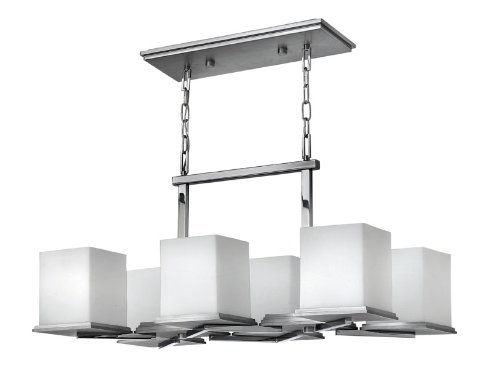 Fredrick Ramond FR49356 6 Light Chandelier from Soho Collection, Steel Graphite On Sale