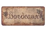 Review Bacova  / Cushion Mat - 17.5 x 39.0 - Bordeaux.