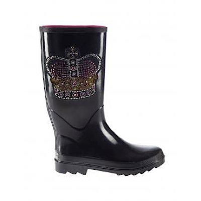 Muddz Wellies ROYAL CROWN with rhinestones
