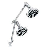 Pegasus 4 In. Sunflower Dual Showerhead in Brushed Nickel B64472BNV
