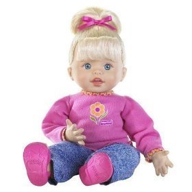Fisher-Price Little Mommy Baby Knows Bilingual Interactive Doll by 