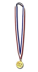 Team USA 5 Rings Gold Medal (One Size)