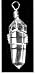Search : Silver Wire Wrapped Natural Quartz Rock Crystal Point Pendant