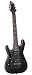 Schecter OMEN-7 Left Handed 7-String Electric Guitar, Black