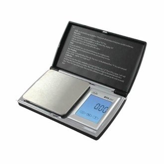 American Weigh Scale Bt2-201 Digital Gram Pocket Grain Jewelry Scale, Black, 200 X 0.01 G