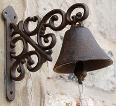 Childrens Toyshop  Outdoor Living : Cast Iron Bell