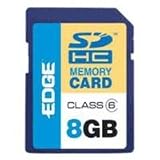 8GB Edge Proshot Sdhc Memory Card CLASS6