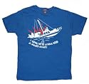 JAWS Classic Movie Shark - I Think We Are Going To Need A Bigger Boat Royal T-shirt