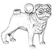 Pug Dog Hand Made Sterling Silver Pet Jewelry Charm