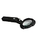 6 Magnification 65mm Hand-held Magnifying Glass with a Compass (Dimmable)