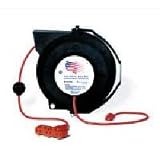 National Electric Retractable Cord Reel - Triple Outlet, 50ft. Cord, Model# 23T50