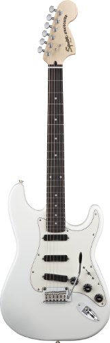 Squier by Fender Deluxe Strat Hot Rails, Olympic White