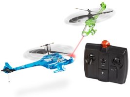 Childrens Toyshop  Toys : Pair of Remote Control (RC) indoor Mini Battle Helicopters