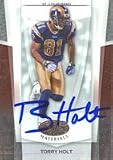 Torry Holt, St. Louis Rams, 2007 Leaf Certified Materials Autographed Card