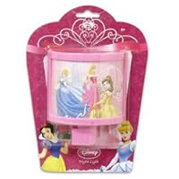 Disney Princess Curved Night Light Nightlight Kids Bedroom Bathroom Home Decor