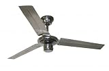 DEMA Deckenventilator 3 Flügel Chrom 140 cm
