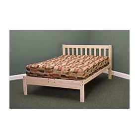 Charleston Platform Bed Frame - Solid Hardwood
