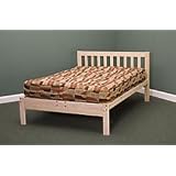 Queen Size Charleston Platform Bed Frame - Solid Hardwood