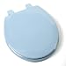 Comfort Seats C1B4R2-45 Deluxe Molded Wood Toilet Seat, Round, Regency Blue
