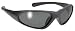 Blaze Sleek Wrap around Sport Motorcycle Sunglasses Smoke Lens UV400