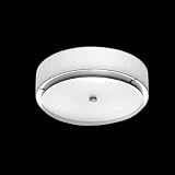 Buy Miris Flush Mount Width: 17.75, Shade Finish: White, Bulb Type: Fluorescent by Estiluz