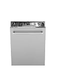 Blomberg GVN 9480 X7 Vollintegrierter Geschirrsp&uuml;ler / AA / 1.04 kWh / 12 MGD / 7 L / Edelstahlfront / Turbotrockung
