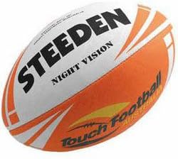 Steeden Touch Night Vision Rugby Ball
