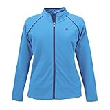 Coolibar UPF 50+ Women's Long-Sleeve Zip Front Swim Shirt