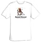 I'm a Proud Owner of a Basset Hound - Could Use a Face & Body Lift Dog T-shirt, XL, Light Blue
