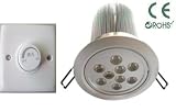 GreenLEDBulb 9 Watt LED Downlight Bulb DIMMABLE with a Dimmer, Warm White Replacement for Halogen recessed downlighting, ceiling lighting, accent lighting