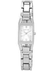 Anne Klein Womens 106419SVSV Silver-Tone Dress Watch