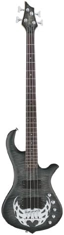 Traben Basses Array 4 Series TRAA4SBW 4-String Bass Guitar, Black Wash Satin