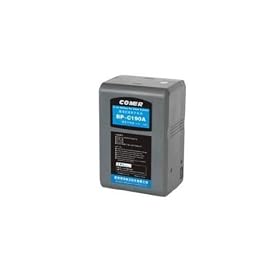 Comer 2 x 190Wh BP-C190A Anton/Bauer Battery(Aftermarket) A Type Mount For Canon 5D2