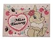 Miss Bunny throw blanket - baby blanket