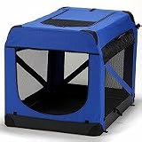 愛犬用 軽量 ソフトケージ XXXL ロイヤルブルー （大型犬…