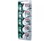Maxell 364 Silver Oxide Watch Batteries 5pk SR621SW SR60