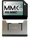 512MB RS-MMC (Reduced Size MultiMedia Card)