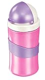 Trinkbecher m.Halm fuchsia