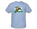 Search : Aquaman - Aquaman Adult T-Shirt In Light Blue