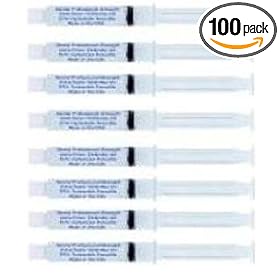 INSTANT WHITE SMILES 8 Large 10ml Professional 35% Teeth Whitening Gel syringes - Optimized Formula - 80ml