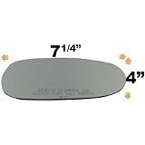 2002-2008 JAGUAR X-TYPE Convex, Passenger Side Replacement Mirror Glass by Automotive Mirror Glass
