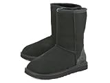 UGG Australia アグ オーストラリア ムートンブーツ 5825 Classic Short Black クラシック ショート ブラック シープスキン ...