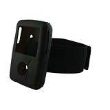 Skque Black Silicone Skin For Creative Zen V Plus Series