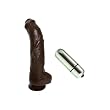 Doc Johnson Black Thunder Realistic Dildo Adult Sex Toy Kit