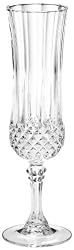 Cristal D'Arques Longchamp Flute, Set of 4