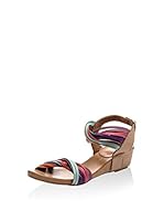 Bueno Sandalias de cuña (Multicolor)